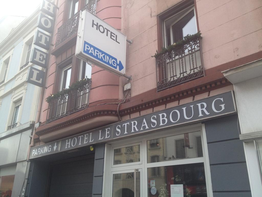 Hotel Le Strasbourg Mulhouse Exterior foto